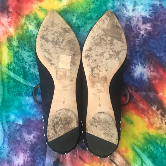 BELLE by SIGERSON MORRISON t-bar flats - Picture 4 of 6